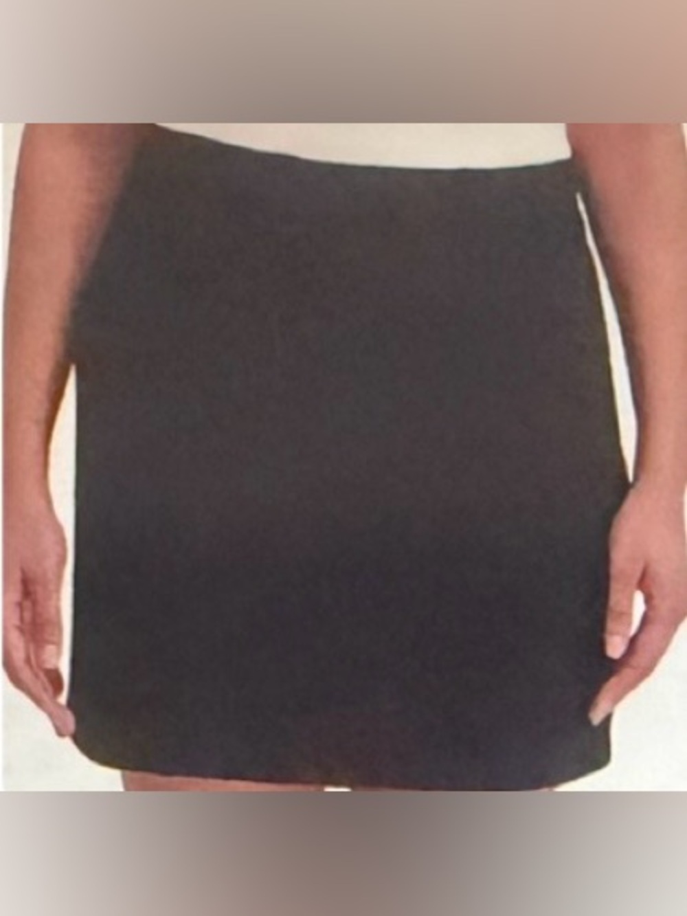 Stella Parker Tennis UPF50 Pencil Skirt Skort Black Small